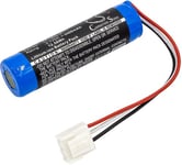 Kompatibelt med Harman/kardon Onyx Studio 2, 3.7V, 3400 mAh