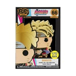 Funko Large Pop! Enamel Pin - Boruto Uzumaki Next Generations: Boruto Uzumaki with Marks - Boruto: Naruto Next Generations Pin en Émail - Broche Fantaisie Mignonne à Collectionner et Sacs