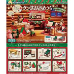 Re-Ment Petit Sample Series Santa's House Box 8 Pieces PVC Miniature Jap... FS