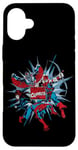 Coque pour iPhone 16 Plus Marvel Comics Falcon Hawkeye Black Widow Spider-Man