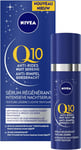 NIVEA Q10 Sérum Nuit Régénérant (1 X 30 Ml), Crème De Nuit Anti-Âge À La Texture