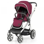 Babystyle Oyster 3 Pushchair, Mirror Chassis/Cherry - RRP. £559