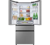 HISENSE PureFlat RF540N4WIE Fridge Freezer - Stainless Steel, Stainless Steel