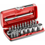 Facom - Coffret pico Serrage Et Vissage 1/4'' Avec Cliquet Compact Flex - R1PICOPB