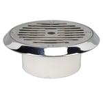 Drain principal de fond de piscine 4 pouces en acier inoxydable 304, sortie de trop-plein, entr&eacute;e d'eau, accessoire de vidange pour spa &agrave; source chaude