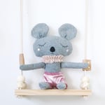 Mabel The Mouse - 35 cm Softie - and the little dog laughed