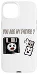 Coque pour iPhone 15 Plus Disquette vers clé USB 90s 00s Ordinateur Drôle Geek Joke