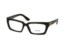 Miu Miu 0MU 04XV 1AB1O1, including lenses, BUTTERFLY Glasses, FEMALE