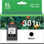 301XL Cartouches d'encre Noir XL Remanufacturees pour Cartouche HP 301 pour Encre HP 301 XL pour HP Envy 4500 4502 5530 DeskJet [A1]