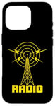 Coque pour iPhone 16 Pro Antenne ondes radio - Ham Radio et ondes courtes