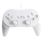 Manette Classique filaire pour Wii et Wii U Blanc