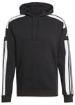 adidas Mens Hooded Track Top Sq21 SW Hood, Black, GT6634, LT EU