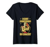 Womens Plans In Camelot Medieval Festival Knight King Arthur Legend V-Neck T-Shirt