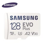 SAMSUNG Carte Mémoire 128 Go Micro SD EVO Plus 130 Mos étanche Antimagnétique MB-MC128KACN Garantie Authentique