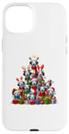 Coque pour iPhone 15 Plus Christmas Tree Dalmatian Dalmatians Dal Dally Dog