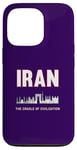 Coque pour iPhone 13 Pro Berceau de la civilisation iranienne de la fierté iranienne