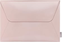 Housse Ipad Pro 11 2022-2018 Compatible Pour Ipad Air 5 Avec Clavier Magic/Smart Keyboard Folio, Pochette Ipad Pro Et Porte Crayon En Cuir Synthétique Imperméable, Rose