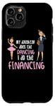 Coque pour iPhone 11 Pro Ma fille danse Je fais le financement Proud Mum