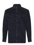 Jackson Worker Jet Black Cordu Tops Shirts Denim Shirts Black LEVI´S Men