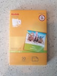 KODAK PHOTO PAPER 4" x 6" GLOSS INSTANT DRY 180gsm x 50 SHEETS- 3 STARS 5740-506