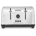 Morphy Richards 4 Slice Toaster Venture Retro  Brushed Stainless Steel 240134