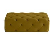 Gallata - pouf Chesterfield - en velours - Lisa Design