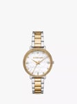 Michael Kors Women's Pyper Logo Dial Bracelet Strap Watch