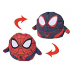 Marvel Spiderman Miles Morales Reversible Plush Toy - 8 CM - Brand New w/ tags