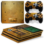 Kit De Autocollants Skin Decal Pour Manette Red Dead Redemption 2 Pour Console De Jeu Ps4 Pro, T1tn-P4pro-5527