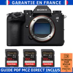 Sony A9 III + 3 SanDisk 512GB Extreme PRO UHS-II SDXC 300 MB/s + Ebook '20 Techniques pour Réussir vos Photos' - Appareil Photo Hybride Sony