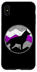 Coque pour iPhone XS Max Drapeau asexué LGBT vintage LGBTQ Ace Asexuality Gay Pride