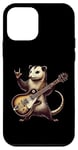 Coque pour iPhone 12 mini Retro Possum Rock Music Men Kids Women Funny Opossum Rock