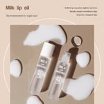 2pcs 5ml Moisturizing Cocoa Bean Milk Lip Oil Hydrating Nourishing Day Night SG5