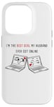 iPhone 14 Pro Laptops in Love: Online Couples Valentine Soulmates Women's Case