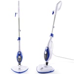 12-in-1 Hot Steam Mop Cleaner Upright &Handheld HardFloor Carpet Steamer Garment