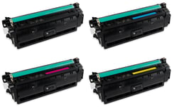 HP Color LaserJet Enterprise M 553 n Yaha Toner Rainbowkit Sort/Cyan/Magenta/Gul (6.000/3x5.000 sider) Y15856RB 50239590
