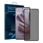 Privacy Screen Protector for Motorola Moto Edge 50 Neo Tempered Glass Clear