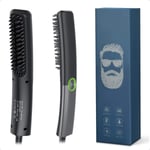 Beard Straightener Comb for Men, Ionic Heated Brush, Multifunctional Styler Tool