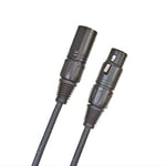 Câble de Microphone XLR D'Addario - Série Classic - Câble XLR - Câble pour Micro - 3.048 Mètres - 1-Pack