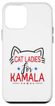 Coque pour iPhone 12 mini Cat Ladies For Kamala Élection de vote sans enfant