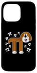 Coque pour iPhone 14 Pro Max PI Tag chien mathématicien enseignant mathématicien