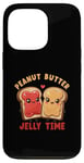 Coque pour iPhone 13 Pro Couples assortis au beurre de cacahuète Jelly Time