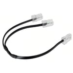 Cordon de brassage double RJ45 téléphone pour réseau multimédia (413202)