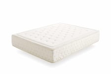 Moonia | À mémoire de Forme - Matelas Premium Cashmere, 140x200 - Confort Maximal - Effet Nuage- Hauteur +/- 27