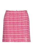 Boucle Skirt Pink Karl Lagerfeld