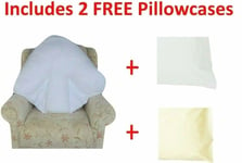 Back Suppor Pillow Orthopaedic  Neck Head Pain  or ill Elderly Plus 2 FREE CASES