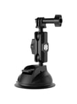 TELESIN Universal Suction Cup Holder with phone holder and action camera mounting TE-SUC-012