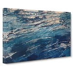 My Soul in Abstract Canvas Print for Living Room Bedroom Home Office Décor, Wall Art Picture Ready to Hang, 30 x 20 Inch (76 x 50 cm)