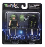 Aliens Pvt. Drake & Battle Damaged Attacking Alien 2-Pack Series 1 Minimates