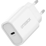 OtterBox USB-C 20W Wall Charger - Fast Charge - White